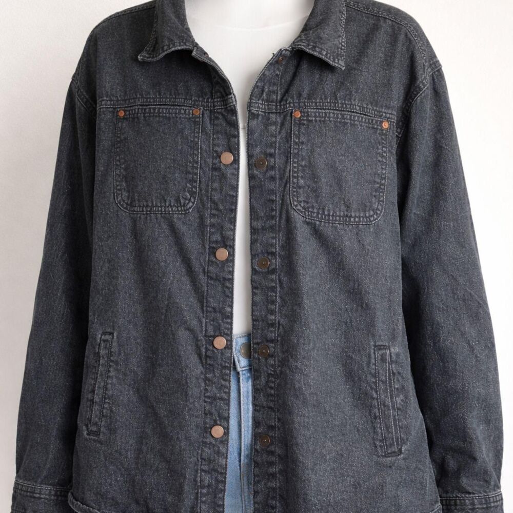 Unbranded Women's Black and Grey Shirt